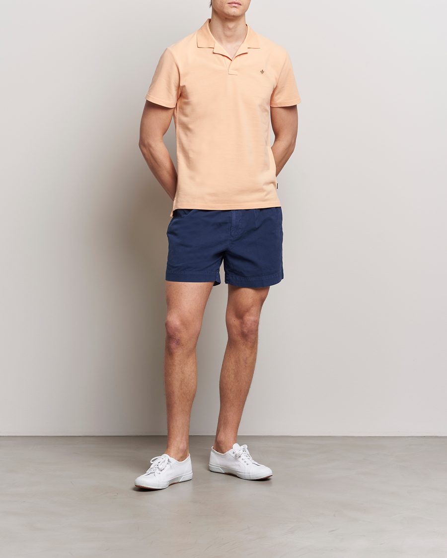 Uomini | Polo | Morris | Dylan Pique Shirt Orange