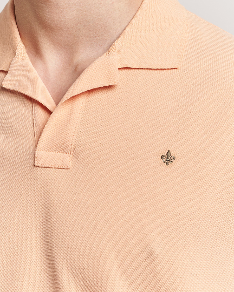 Uomini | Polo | Morris | Dylan Pique Shirt Orange