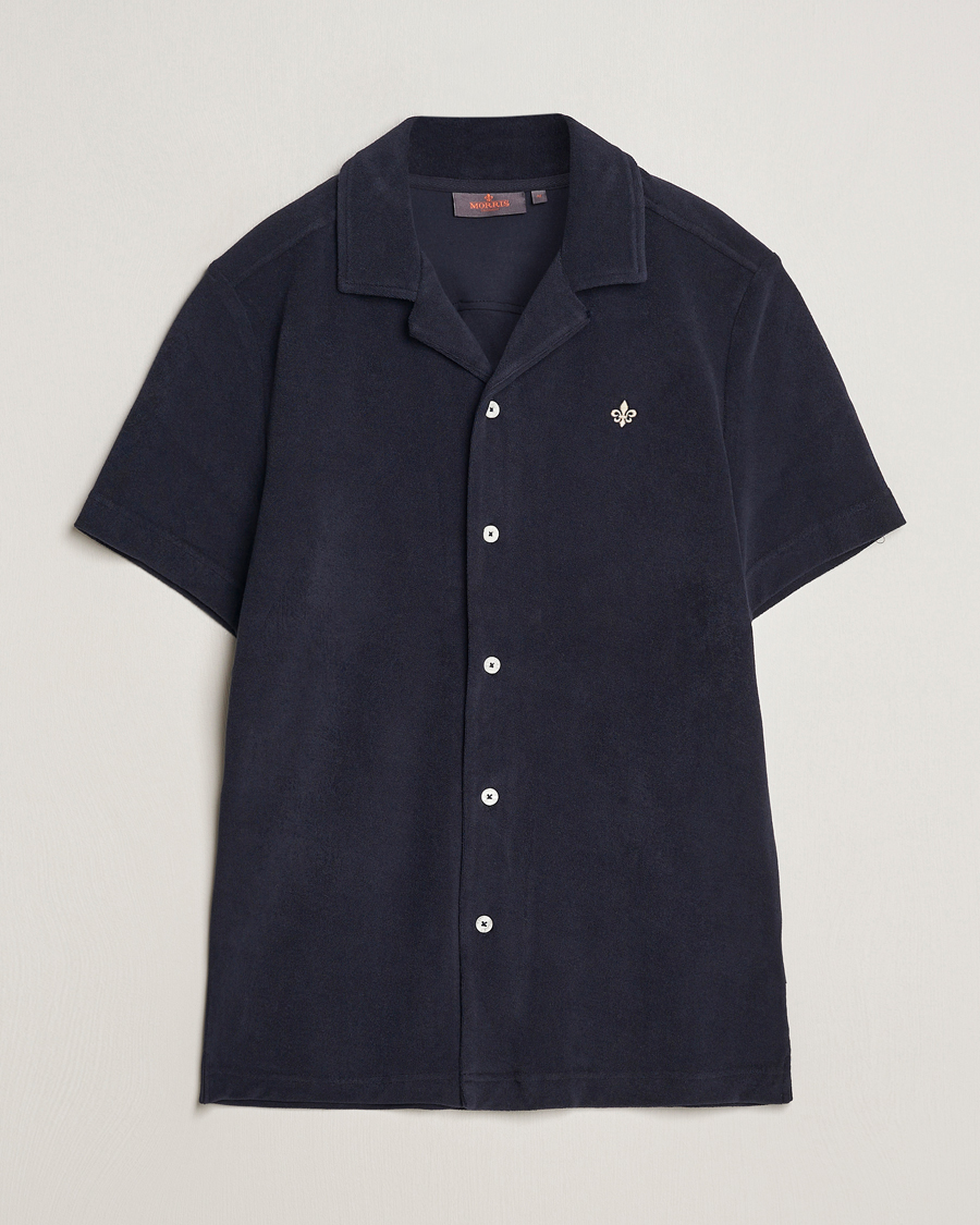 Uomini | Camicie | Morris | Conall Terry Shirt Old Blue