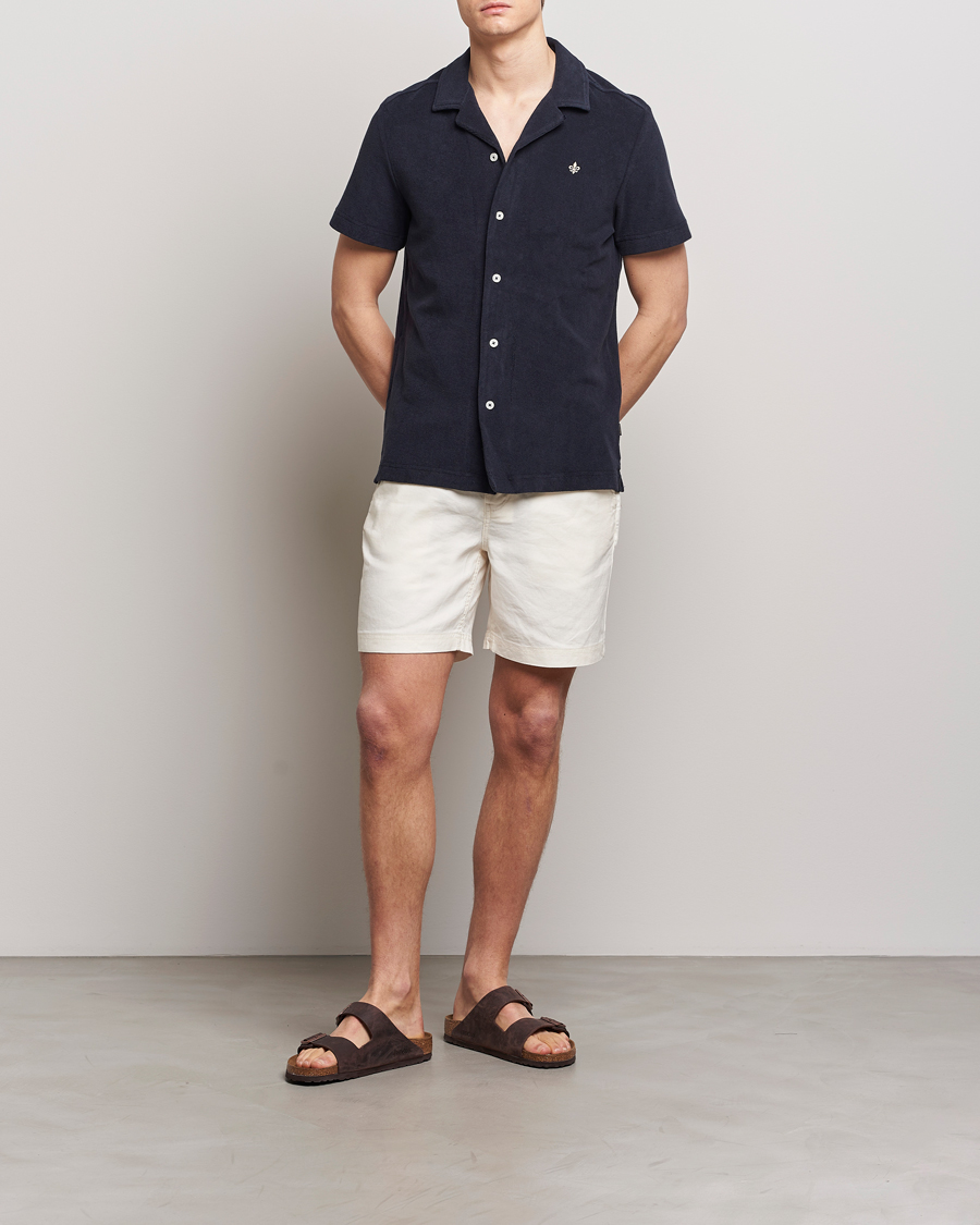 Uomini | Camicie | Morris | Conall Terry Shirt Old Blue