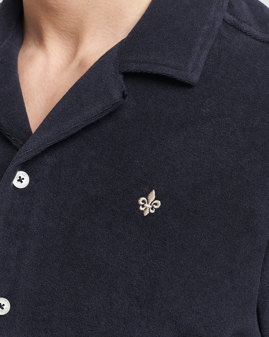 Uomini | Camicie | Morris | Conall Terry Shirt Old Blue