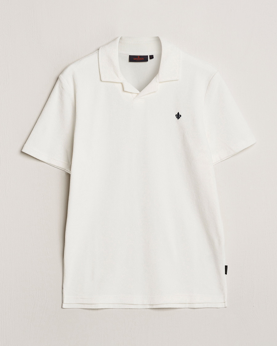 Uomini | Polo | Morris | Delon Terry Jersey Polo Off White