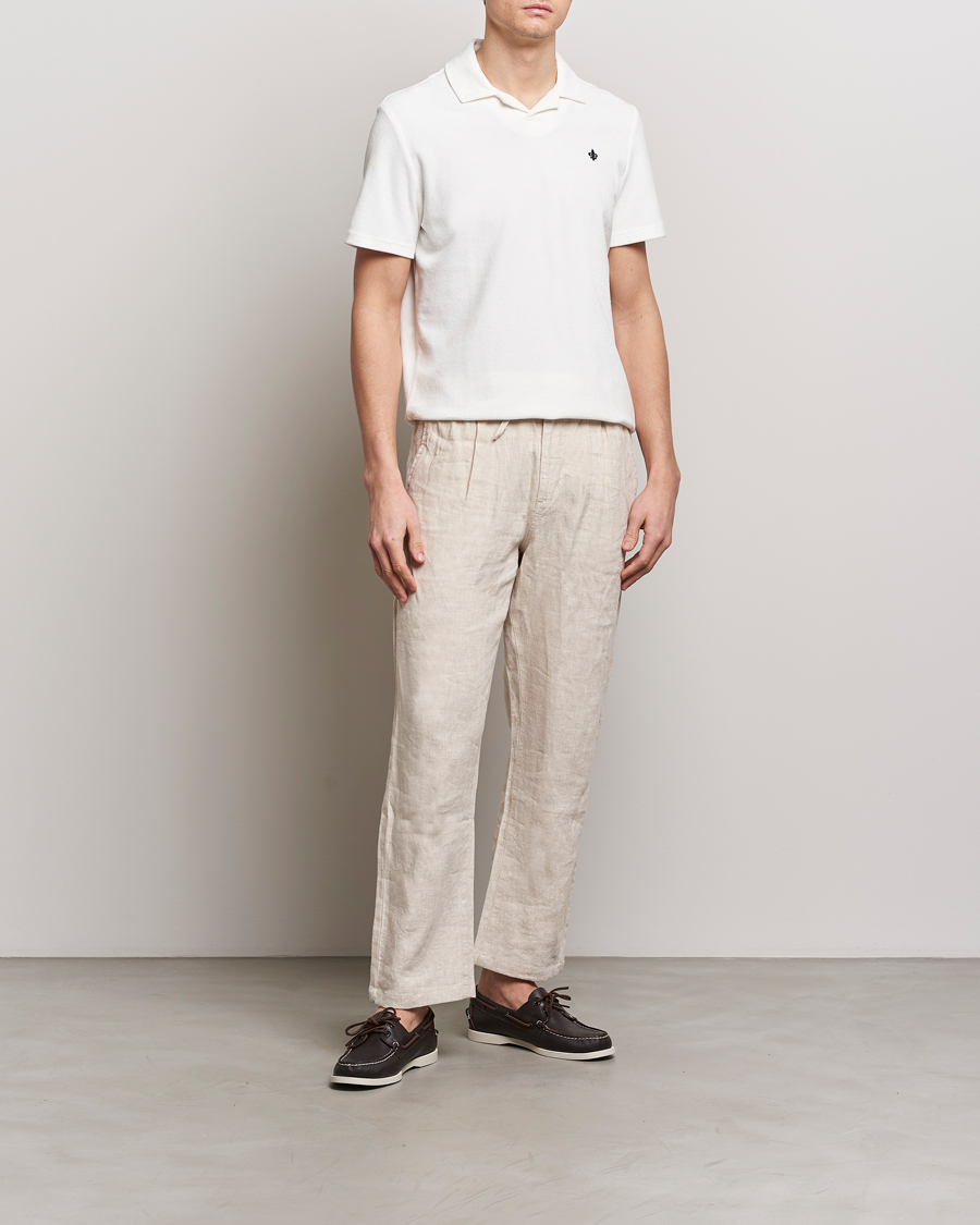 Uomini | Polo | Morris | Delon Terry Jersey Polo Off White