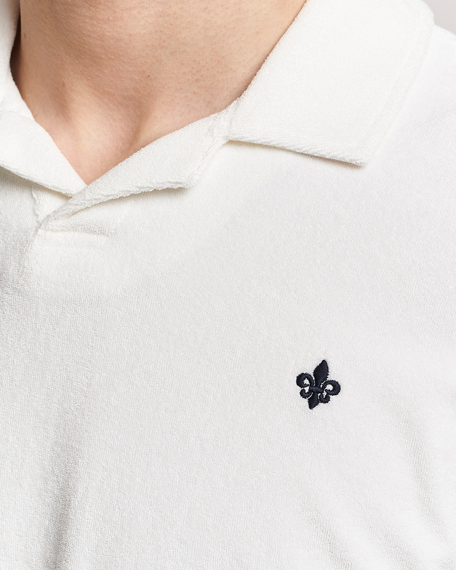 Uomini | Polo | Morris | Delon Terry Jersey Polo Off White