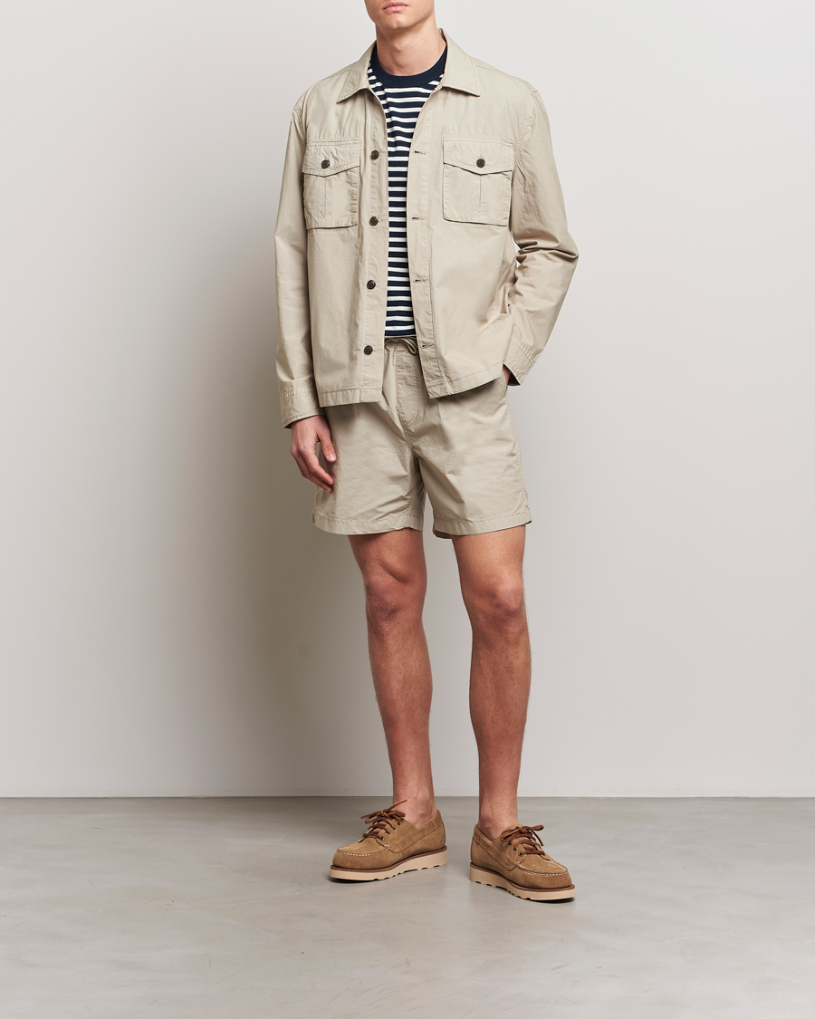 Uomini | Giacche | Morris | Harrison Cotton Shirt Jacket Khaki