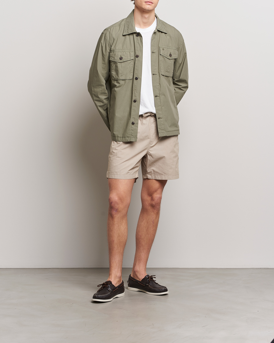 Uomini | Giacche | Morris | Harrison Cotton Shirt Jacket Green