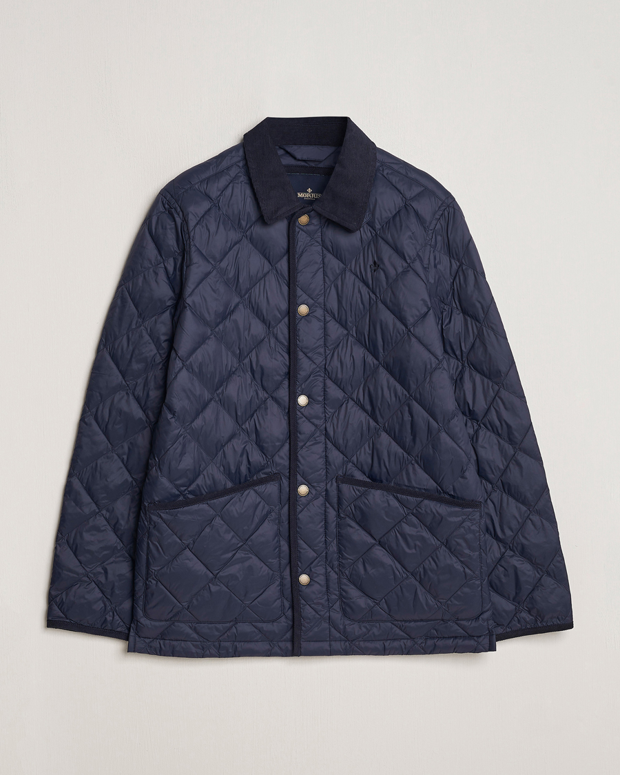 Uomini | Giacche | Morris | Winston Quilted Jacket Old Blue