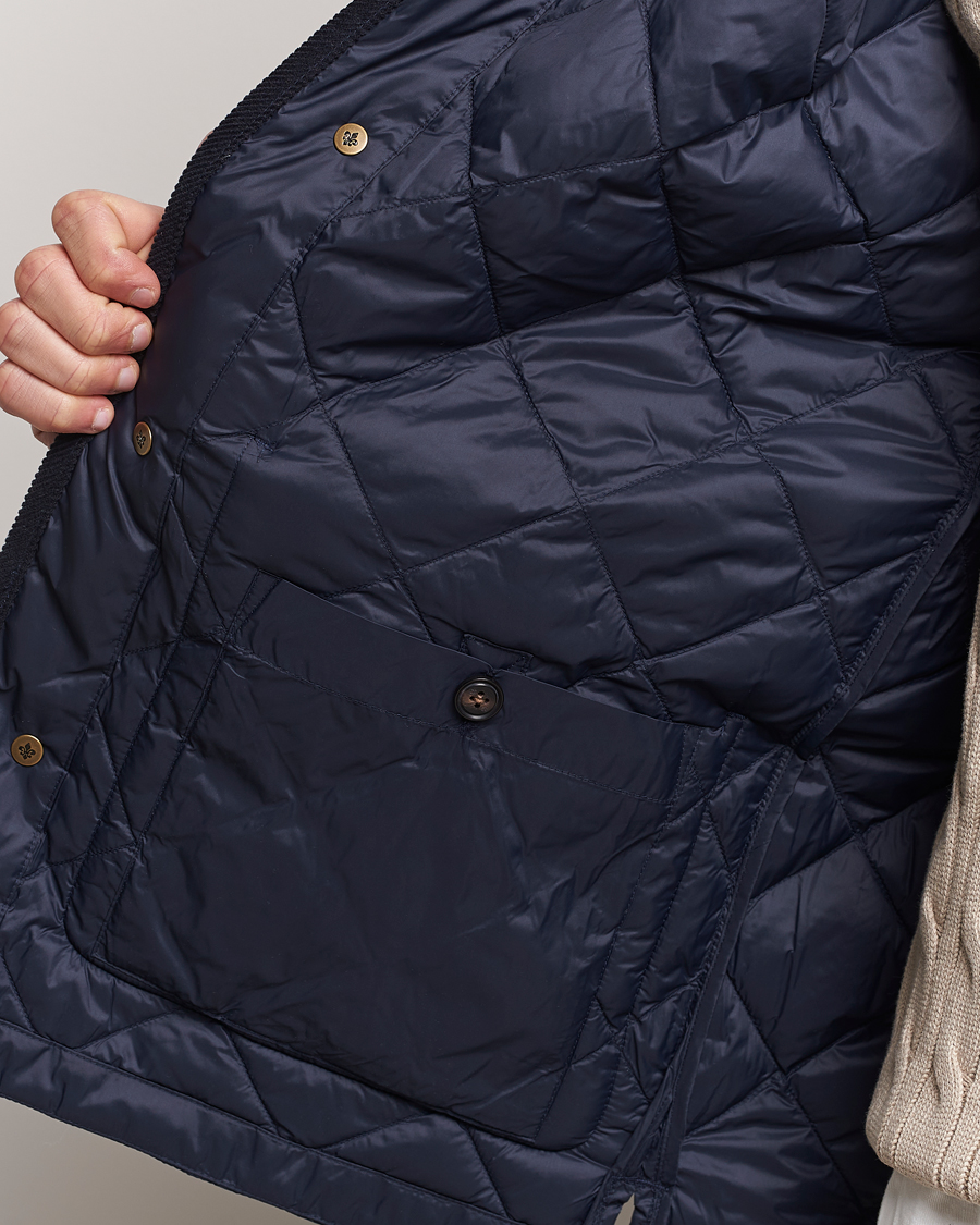 Uomini | Giacche | Morris | Winston Quilted Jacket Old Blue