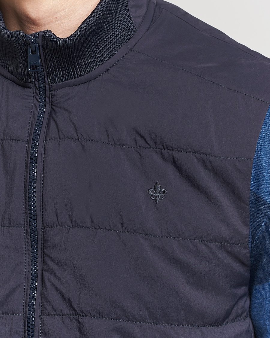 Uomini | Giacche | Morris | Lewis Padded Vest Old Blue