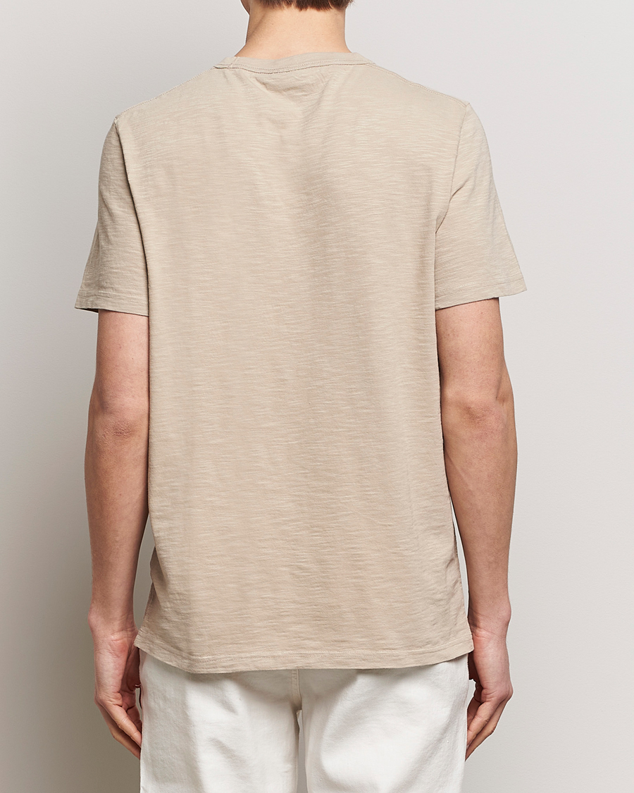 Uomini | T-shirt | Morris | Watson Slub Crew Neck T-Shirt Khaki
