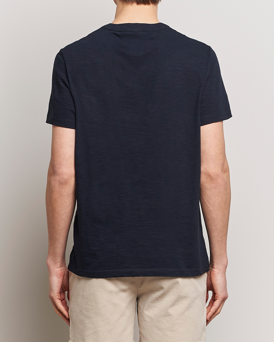 Uomini | T-shirt | Morris | Watson Slub Crew Neck T-Shirt Old Blue