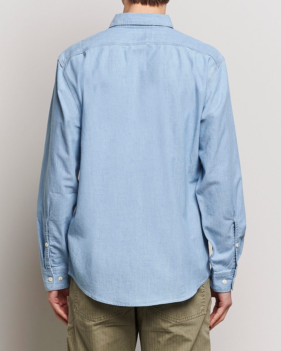 Uomini | Camicie | Filson | Chambray CPO Shirt Light Indigo