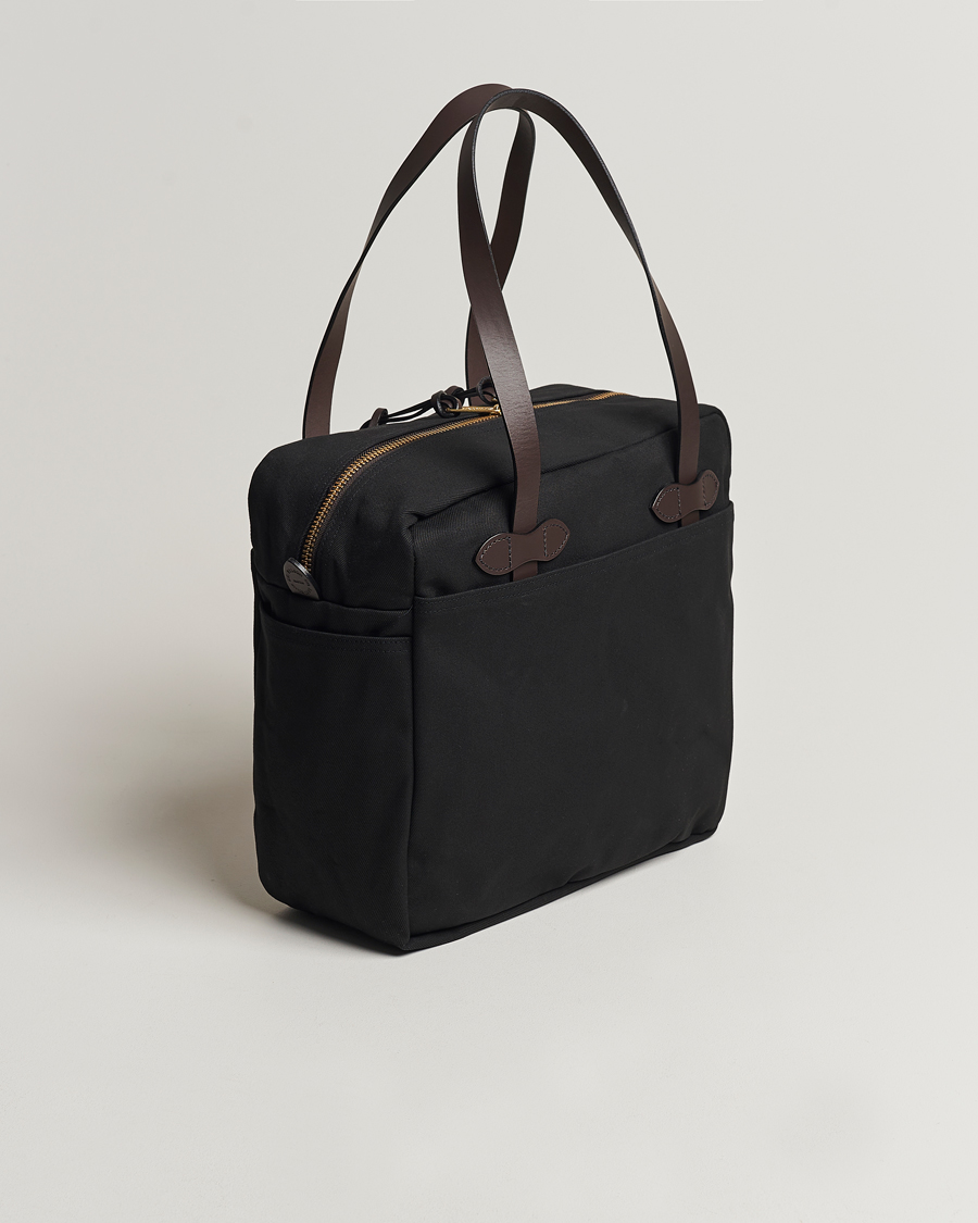 Uomini | Borse | Filson | Tote Bag With Zipper Black