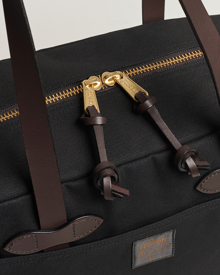 Uomini | Borse | Filson | Tote Bag With Zipper Black