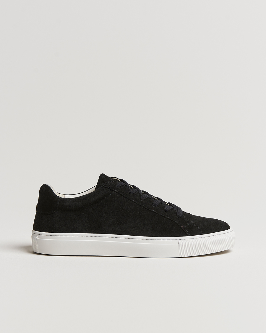 Uomini | A Day's March Suede Marching Sneaker Black | A Day's March | Suede Marching Sneaker Black