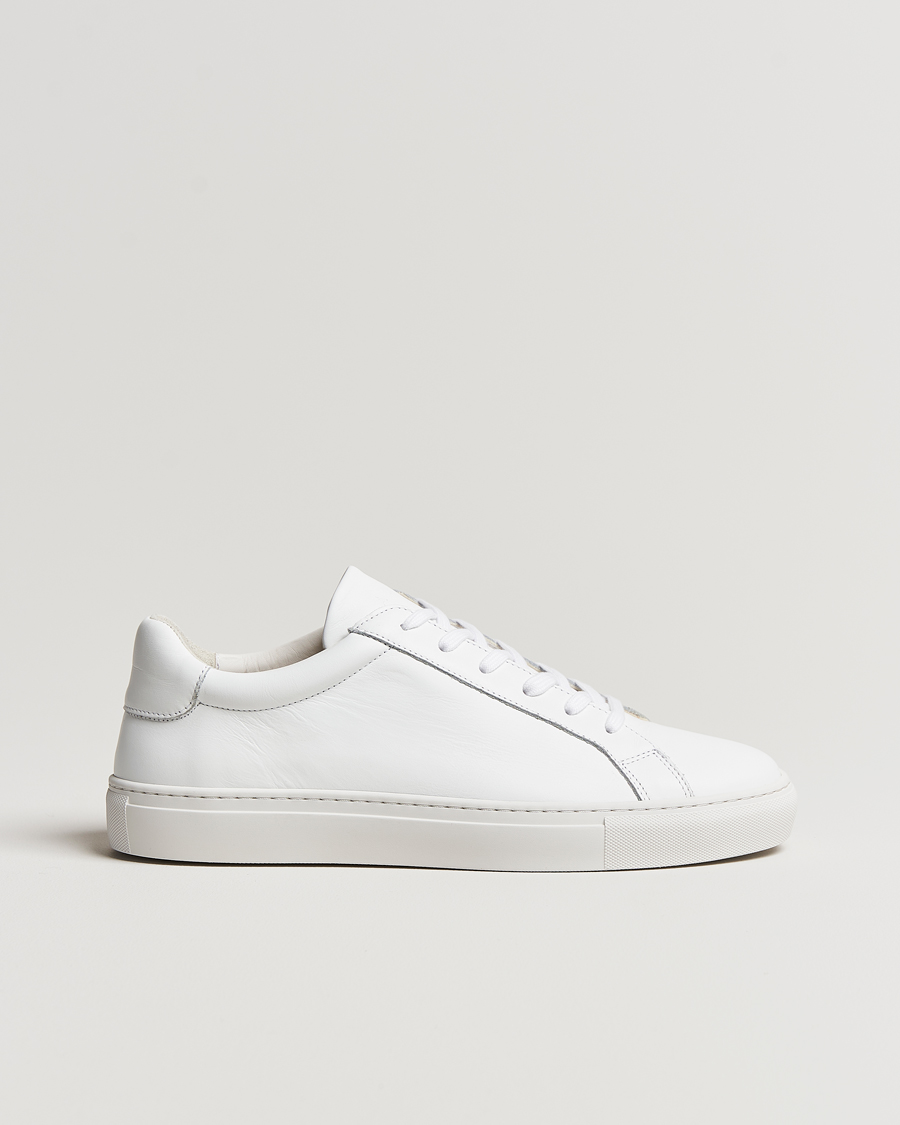 Uomini | Sneakers | A Day's March | Marching Leather Sneaker White