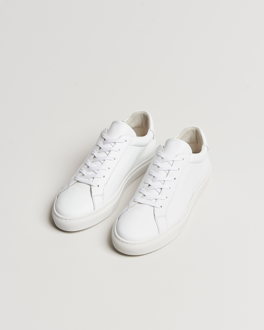 Uomini | Sneakers | A Day's March | Marching Leather Sneaker White