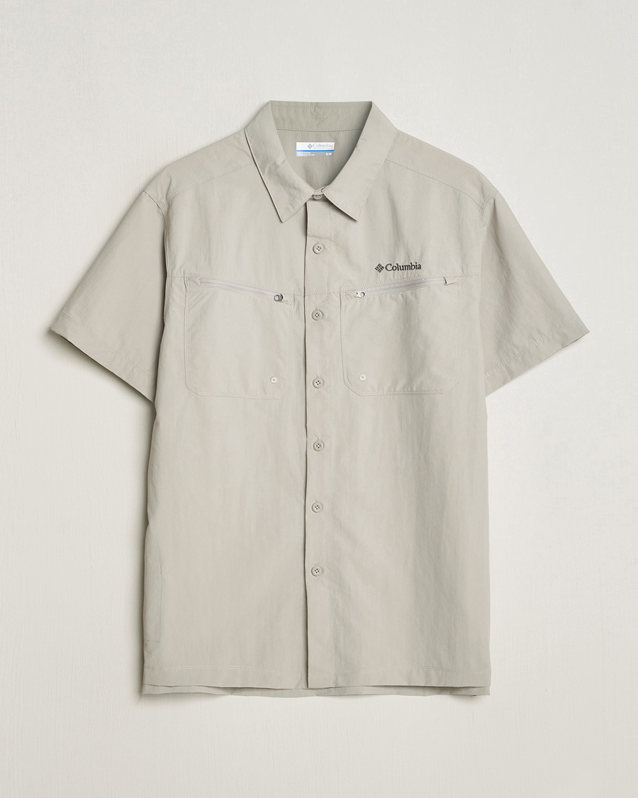 Uomini | Camicie | Columbia | Mountaindale Short Sleeve Outdoor Shirt Flint Grey
