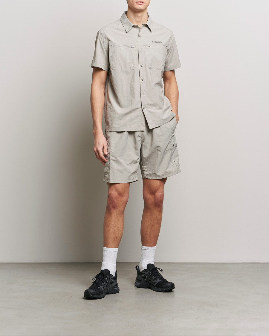 Uomini | Camicie | Columbia | Mountaindale Short Sleeve Outdoor Shirt Flint Grey