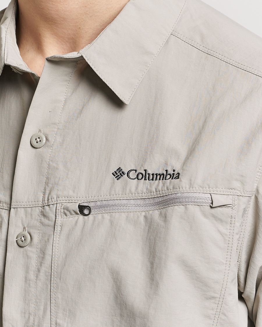 Uomini | Camicie | Columbia | Mountaindale Short Sleeve Outdoor Shirt Flint Grey