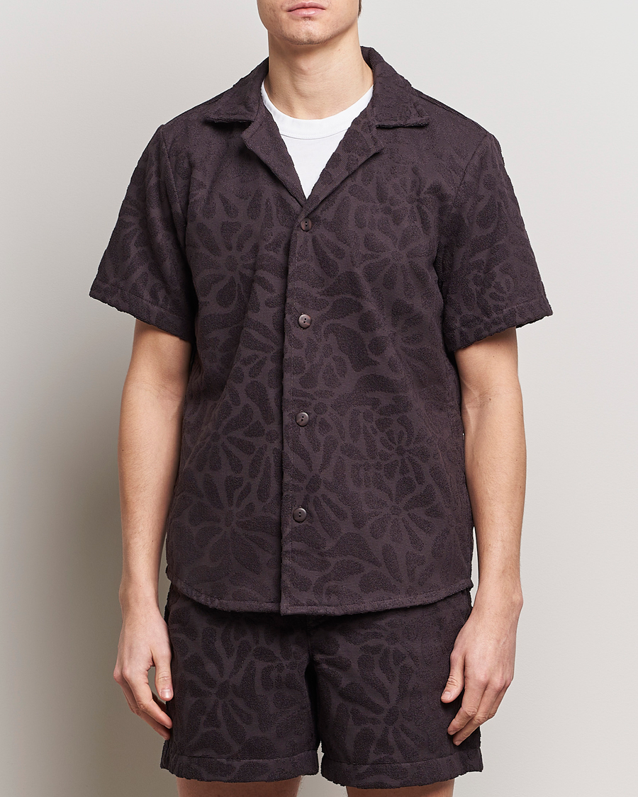 Uomini | Camicie | OAS | Terry Cuba Short Sleeve Shirt Blossom