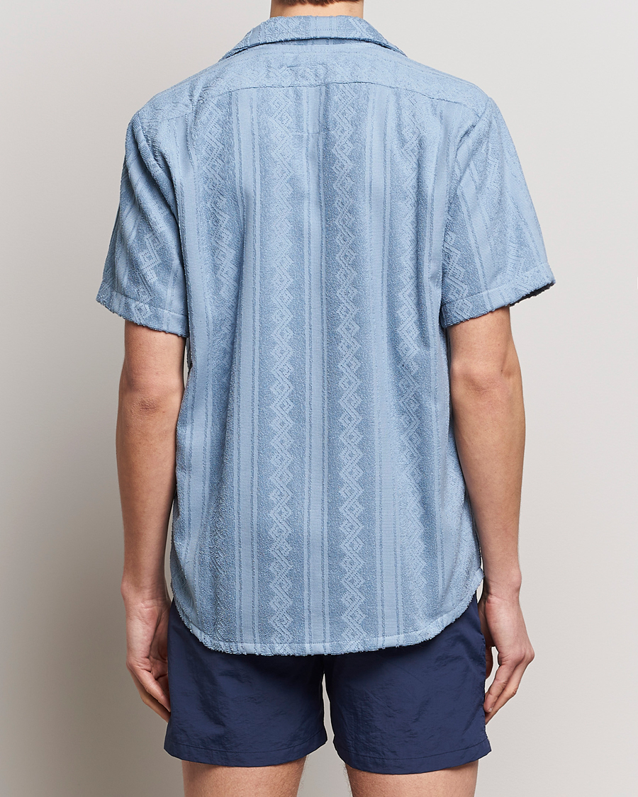Uomini | Camicie | OAS | Terry Cuba Short Sleeve Shirt Ancora