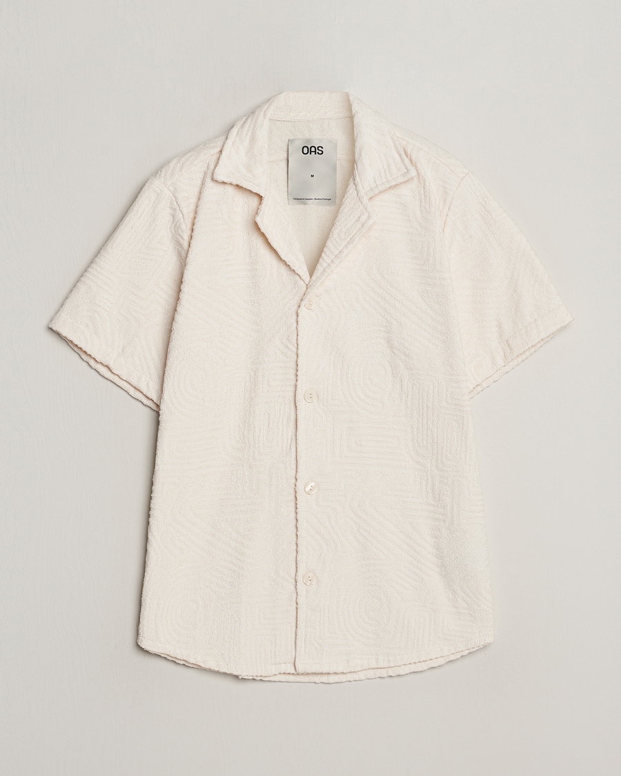Uomini | Camicie | OAS | Terry Cuba Short Sleeve Shirt Golconda