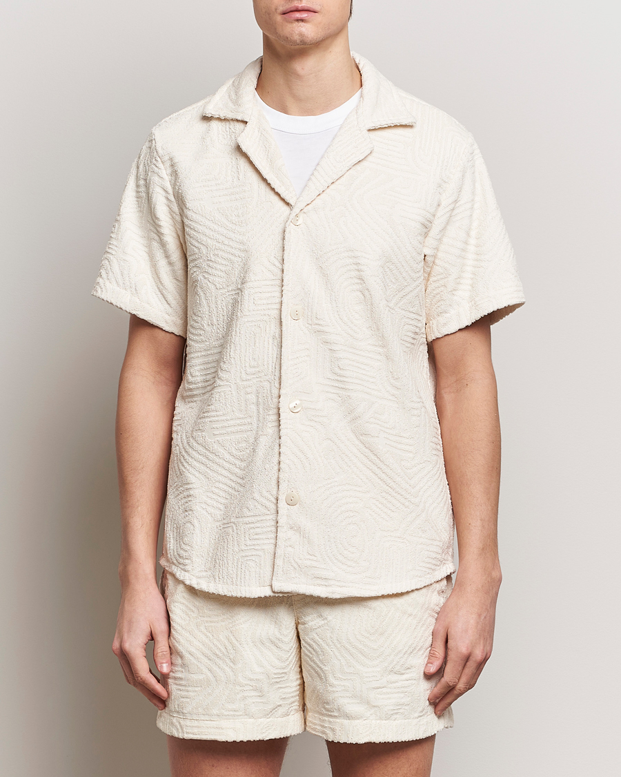Uomini | Camicie | OAS | Terry Cuba Short Sleeve Shirt Golconda