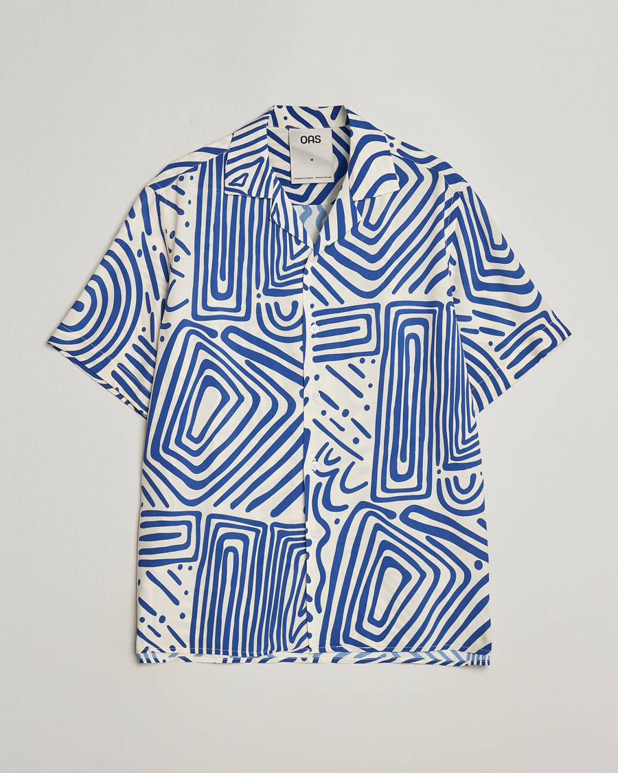 Uomini | Camicie | OAS | Viscose Resort Short Sleeve Shirt Eldovado
