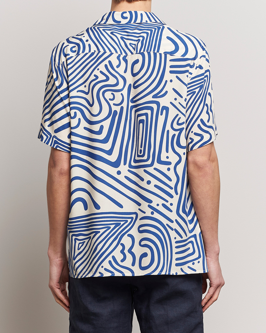Uomini | Camicie | OAS | Viscose Resort Short Sleeve Shirt Eldovado