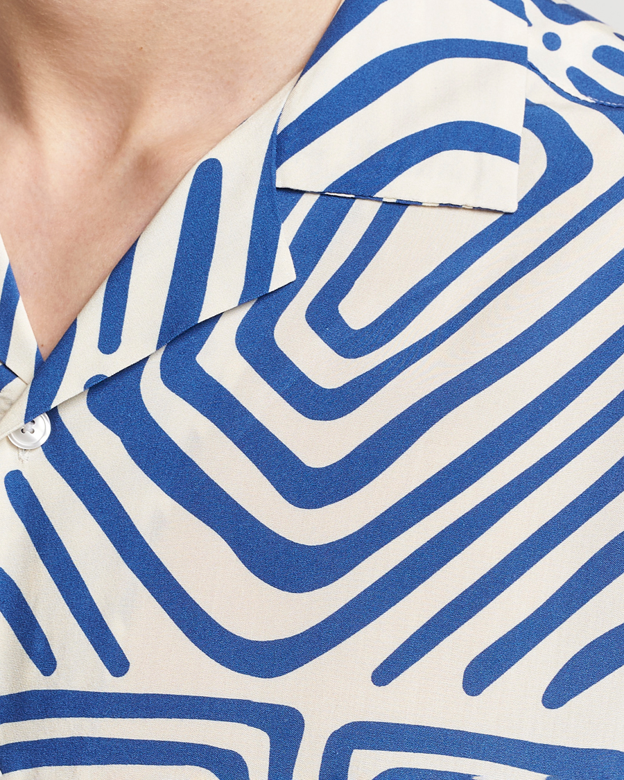 Uomini | Camicie | OAS | Viscose Resort Short Sleeve Shirt Eldovado
