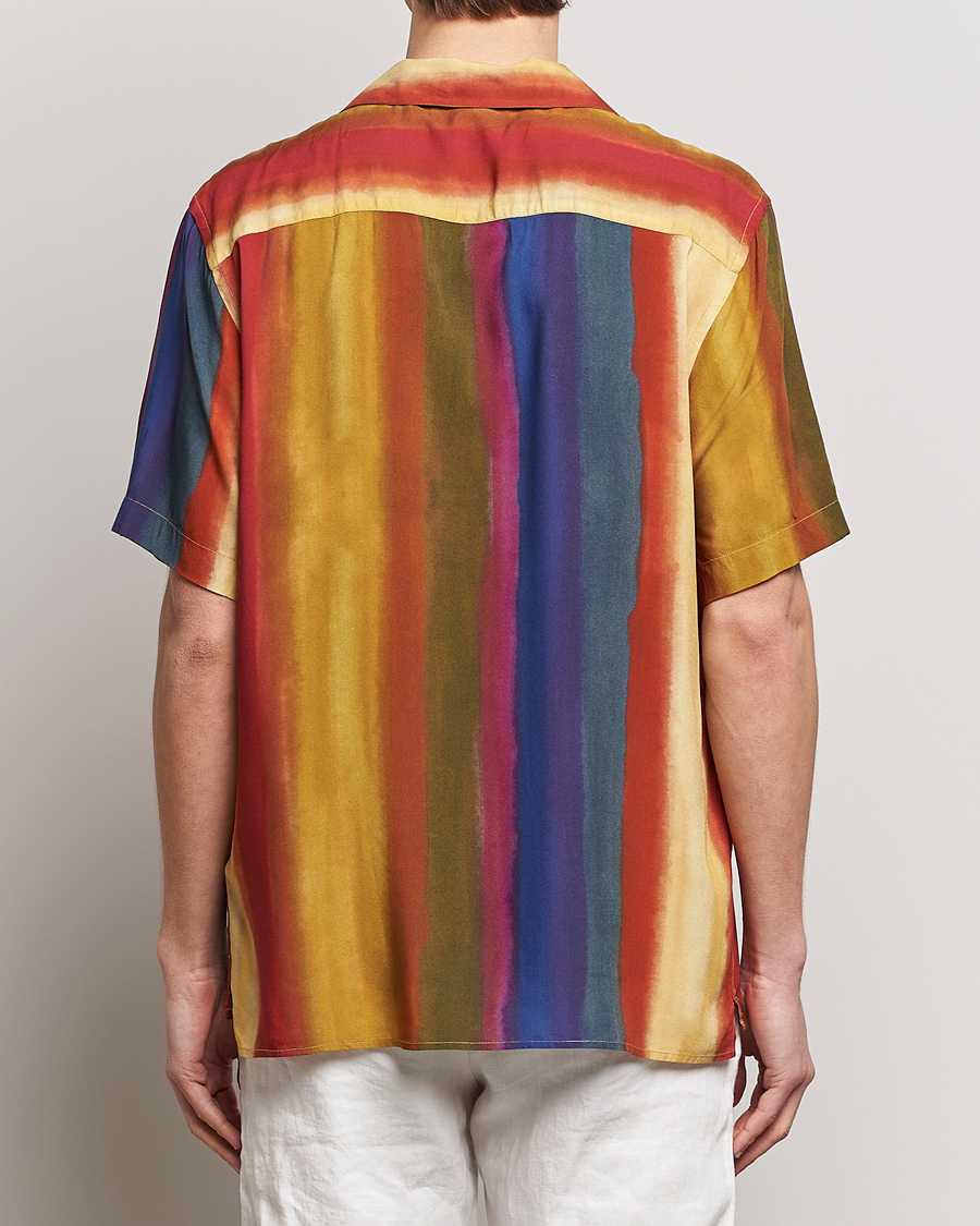 Uomini | Camicie | OAS | Viscose Resort Short Sleeve Shirt Terrane