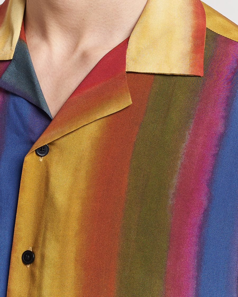 Uomini | Camicie | OAS | Viscose Resort Short Sleeve Shirt Terrane