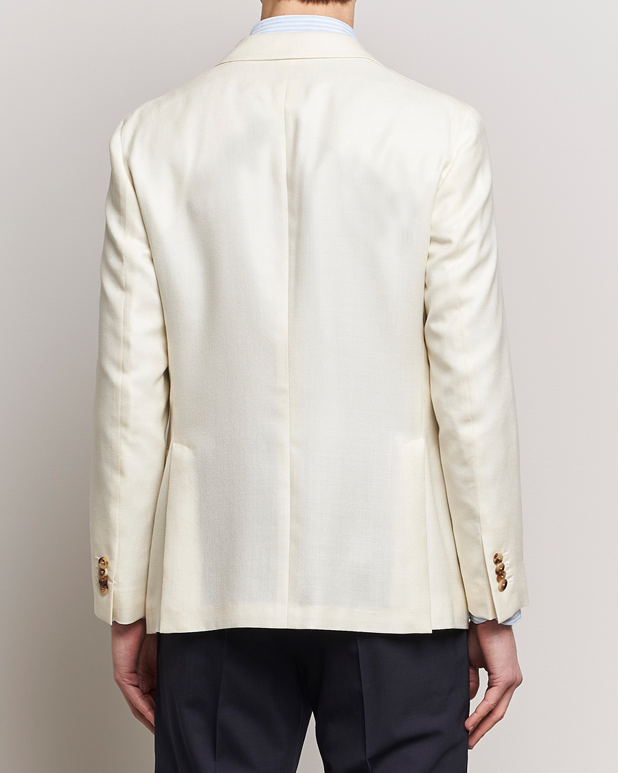 Uomini | Blazers | Boglioli | Cashmere/Silk Cocktail Jacket Off White