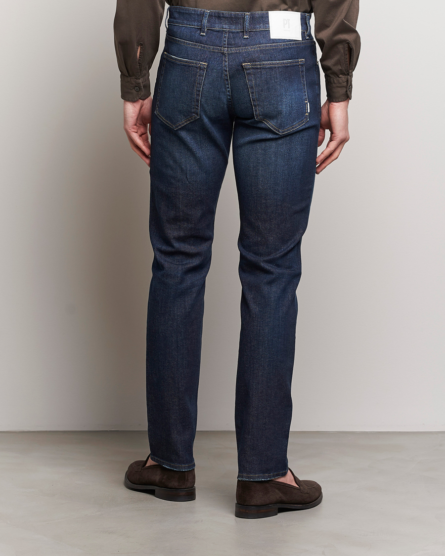 Uomini | Jeans | PT01 | Slim Fit Stretch Jeans Dark Blue Wash