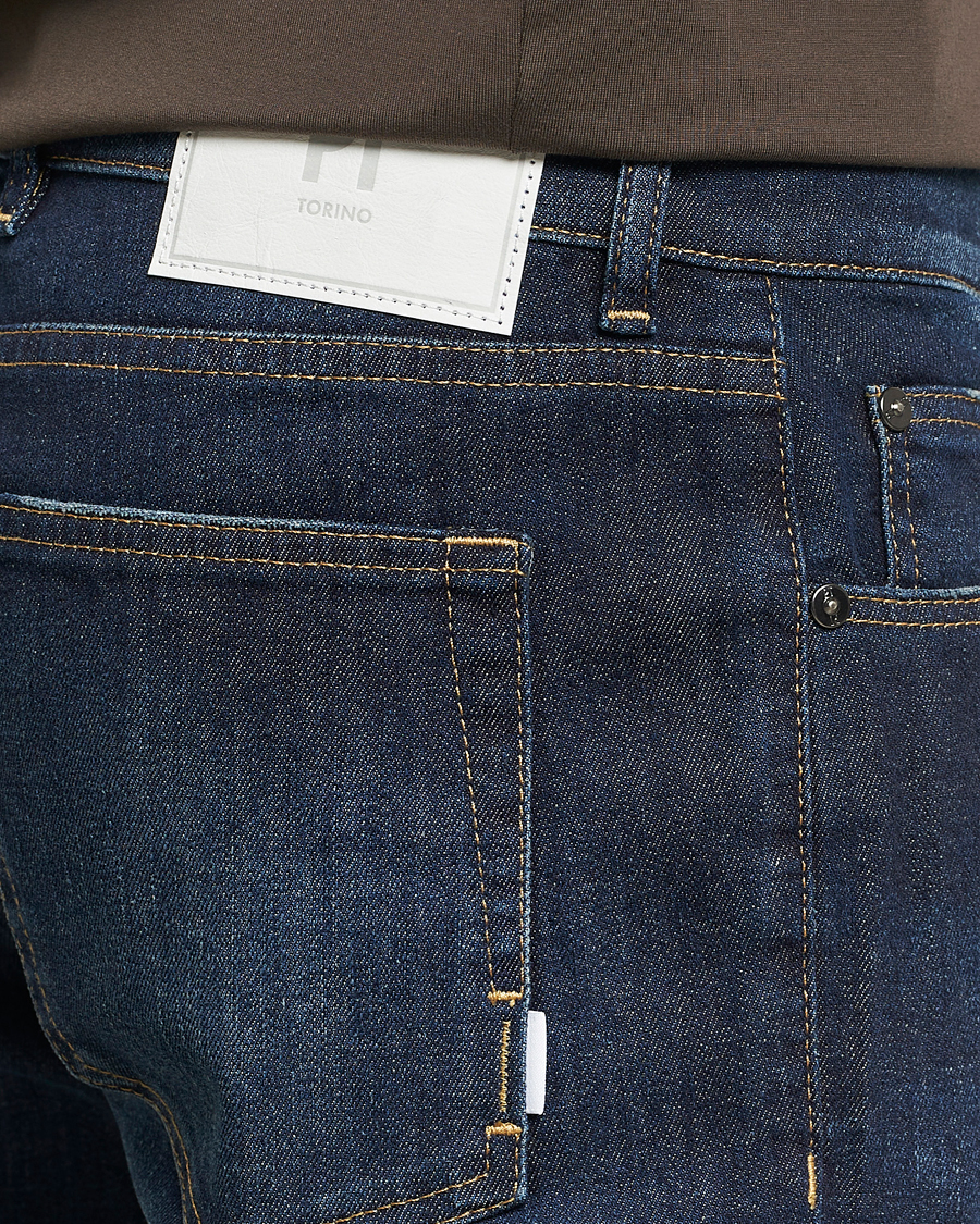 Uomini | Jeans | PT01 | Slim Fit Stretch Jeans Dark Blue Wash