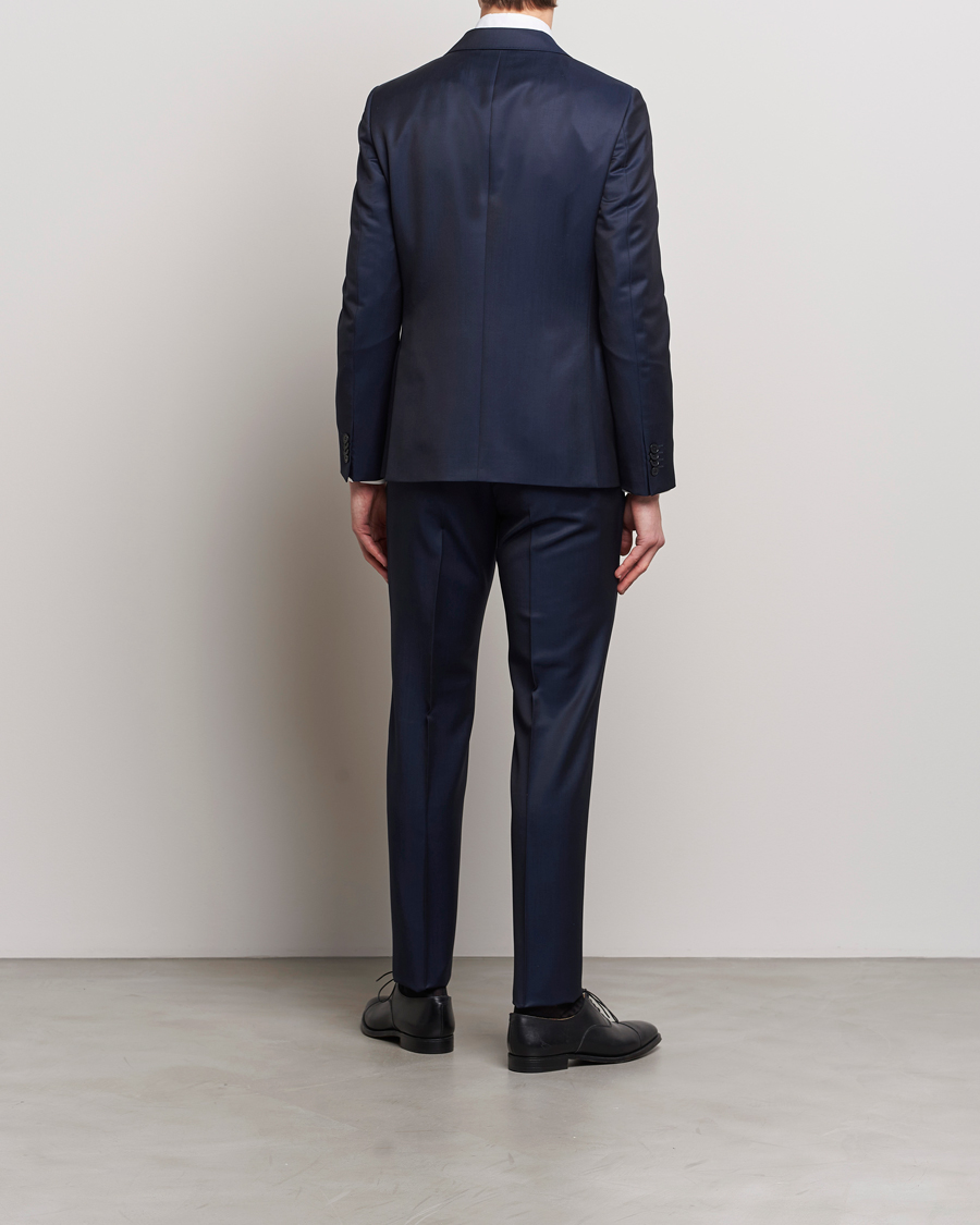 Uomini | Abiti | Zegna | Tailored Wool Suit Navy