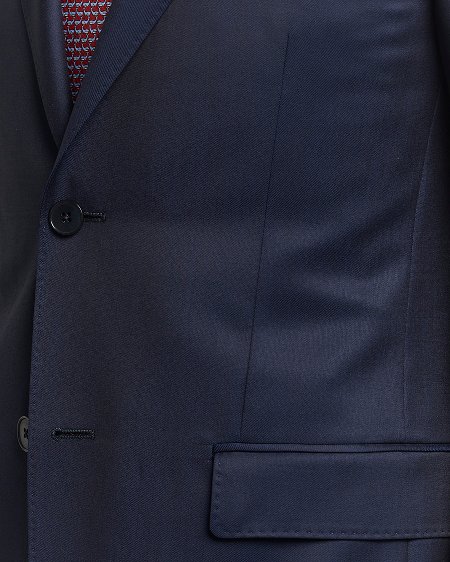 Uomini | Abiti | Zegna | Tailored Wool Suit Navy
