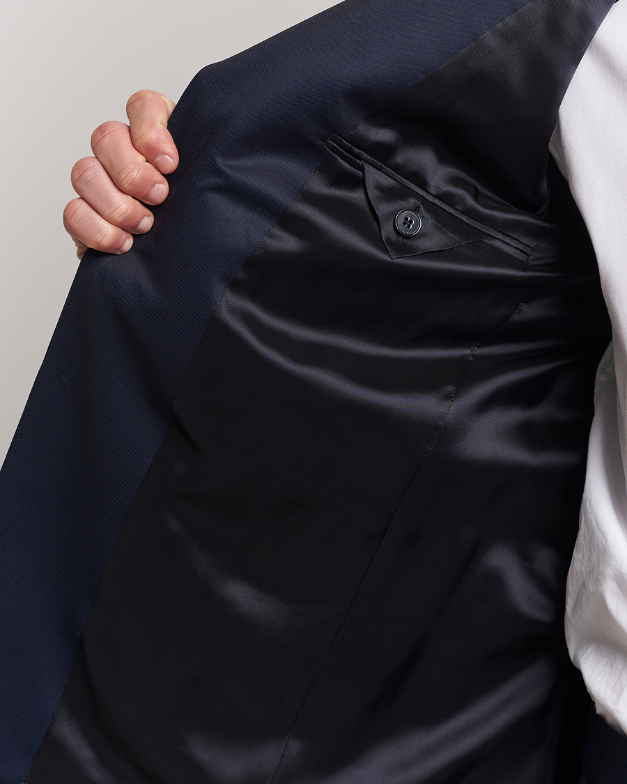 Uomini | Abiti | Zegna | Tailored Wool Suit Navy