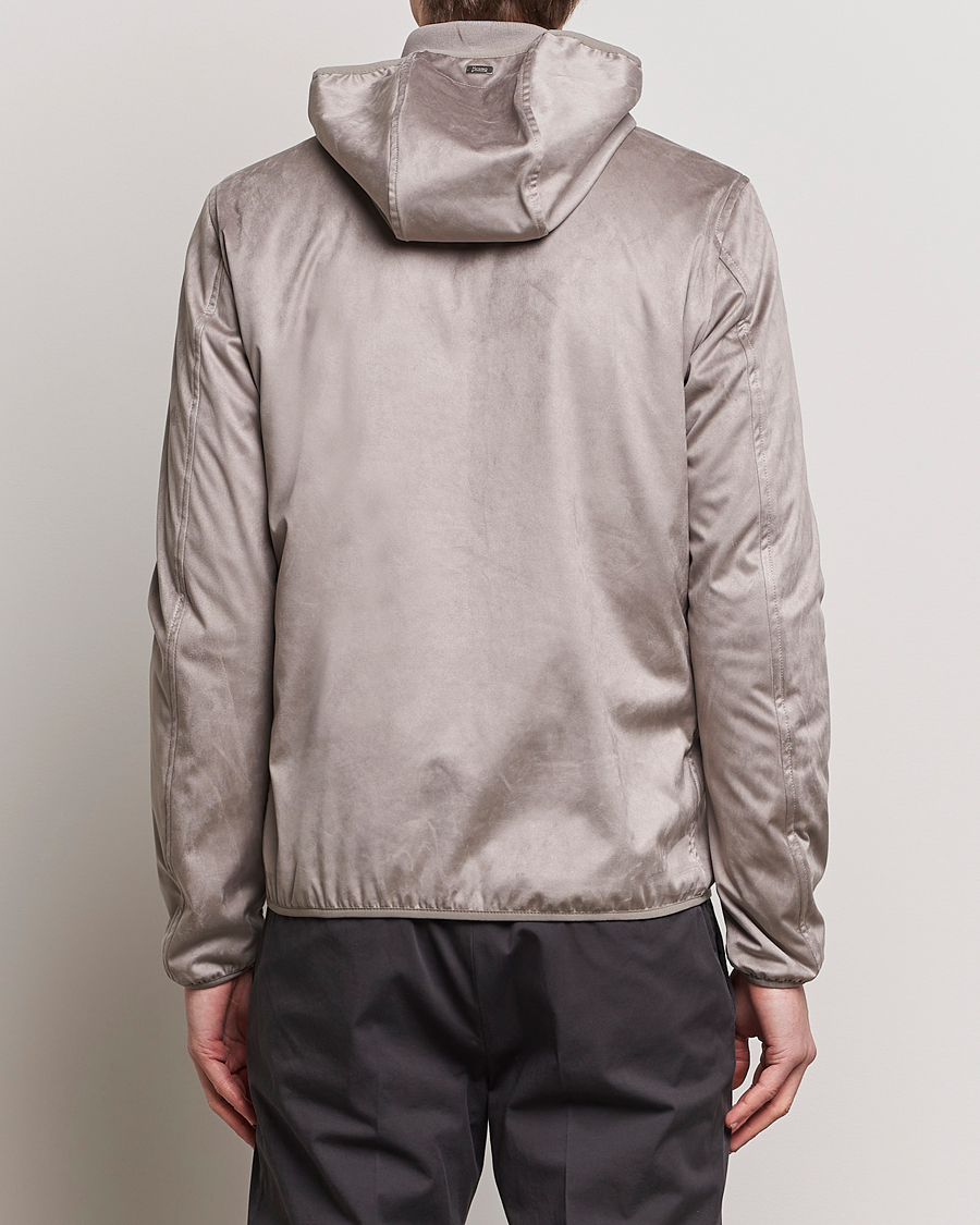 Uomini | Giacche | Herno | Faux Suede Bomber Jacket Grey