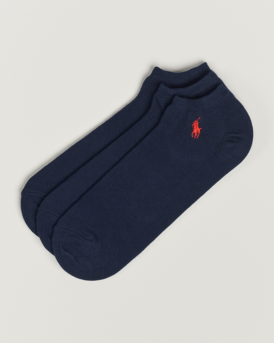 Uomini | Biancheria intima | Polo Ralph Lauren | 3-Pack Ghost Sock Navy