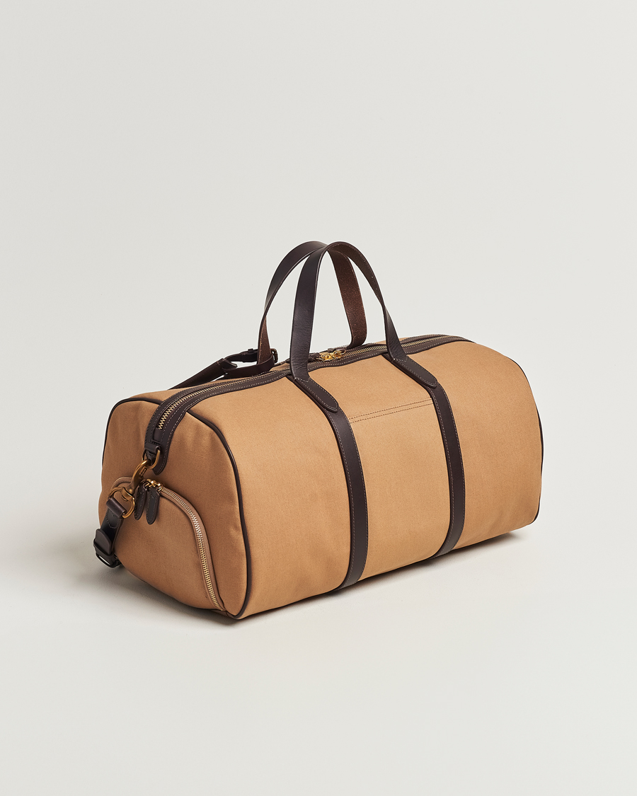 Uomini | Polo Ralph Lauren Canvas/Leather Dufflebag Tan | Polo Ralph Lauren | Canvas/Leather Dufflebag Tan