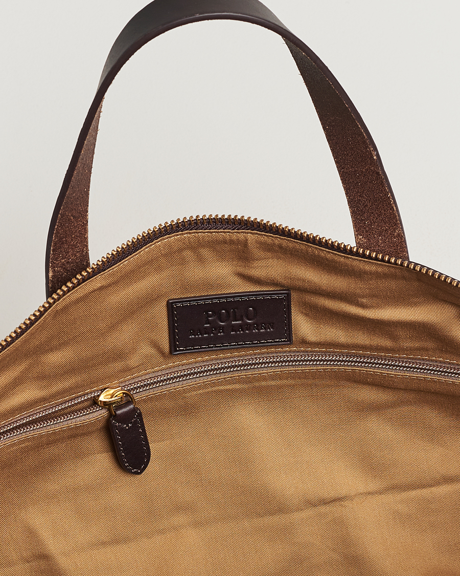 Uomini | Polo Ralph Lauren Canvas/Leather Dufflebag Tan | Polo Ralph Lauren | Canvas/Leather Dufflebag Tan