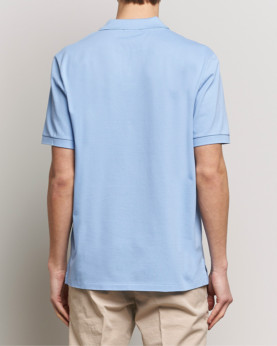 Uomini | Polo | Polo Ralph Lauren | Classic Fit Open Collar Stretch Polo Austin Blue