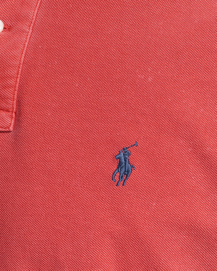 Uomini | Polo | Polo Ralph Lauren | Heritage Mesh Polo Red