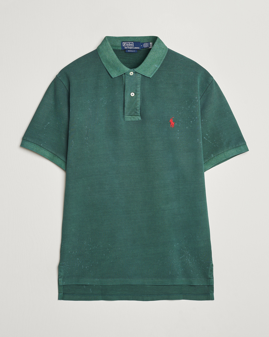 Uomini | Polo | Polo Ralph Lauren | Heritage Mesh Polo Kelly Green