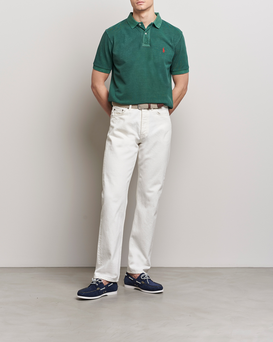 Uomini | Polo | Polo Ralph Lauren | Heritage Mesh Polo Kelly Green