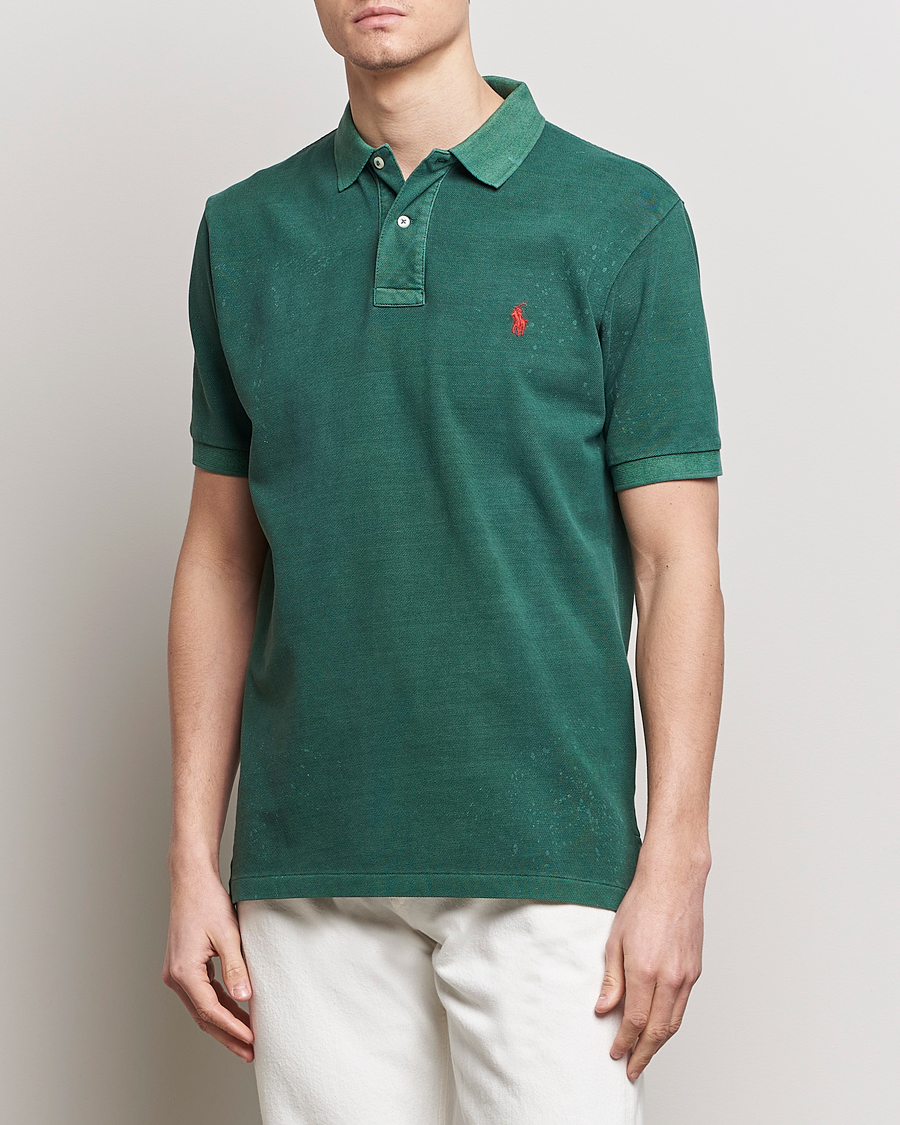 Uomini | Polo | Polo Ralph Lauren | Heritage Mesh Polo Kelly Green