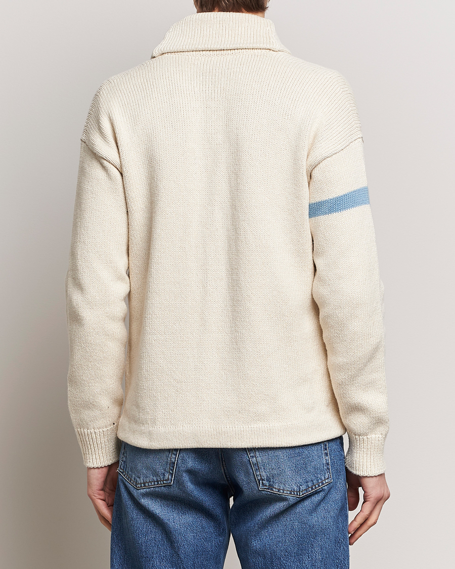 Uomini | Maglieria | Polo Ralph Lauren | Cotton/Linen Shawl Collar Cardigan Andover Cream