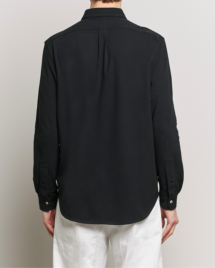 Uomini | Camicie | Polo Ralph Lauren | Featherweight Mesh Shirt Polo Black